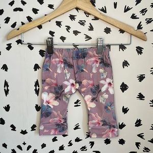 Handmade Organic Cotton Baby Leggings